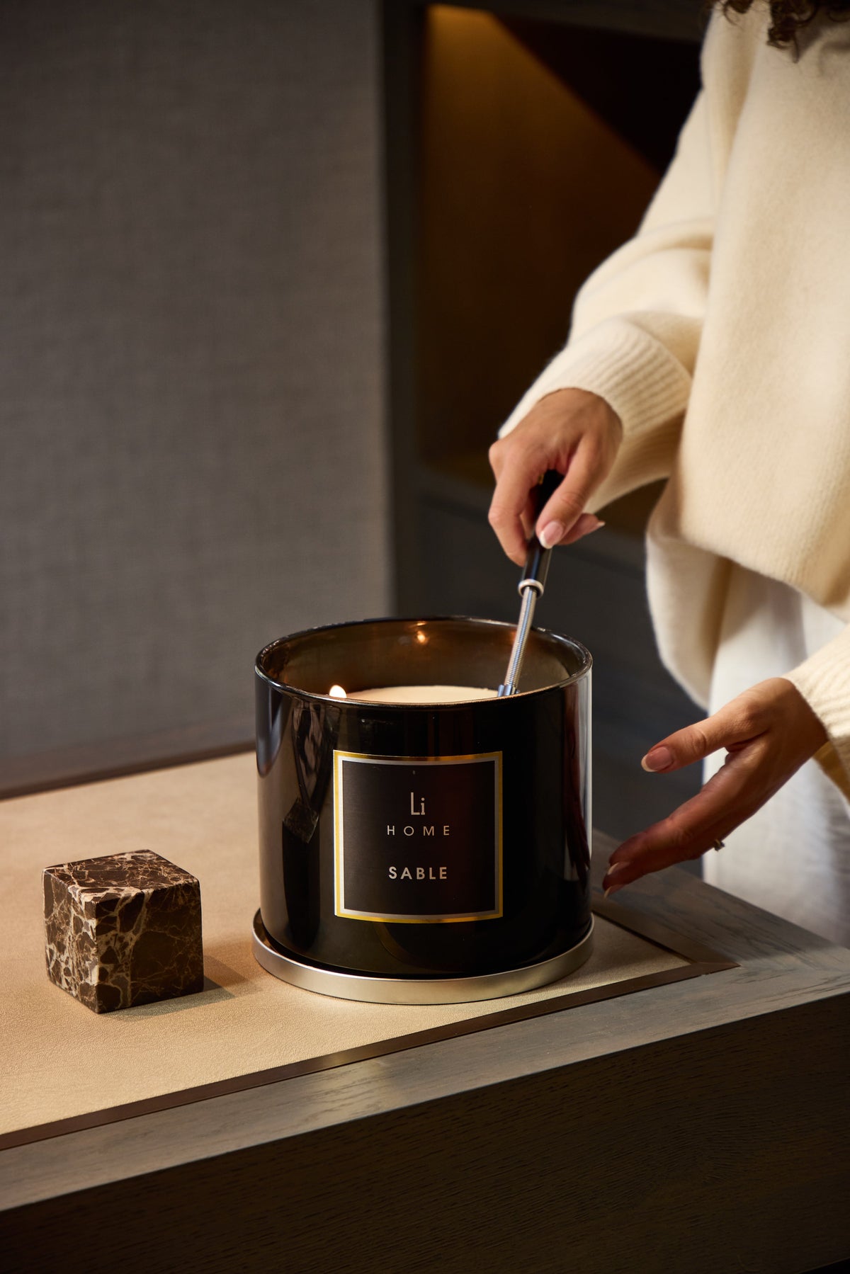 Lifestyle Home Collection Sable XL 5-Wick Soy Candle 3.5kg