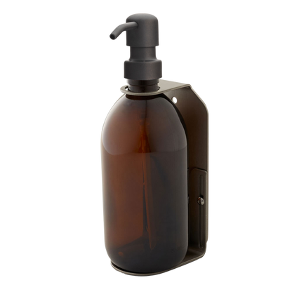 Nickel Single Wall Mounted Soap Dispenser
