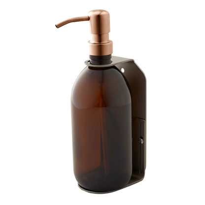 Nickel Single Wall Mounted Soap Dispenser
