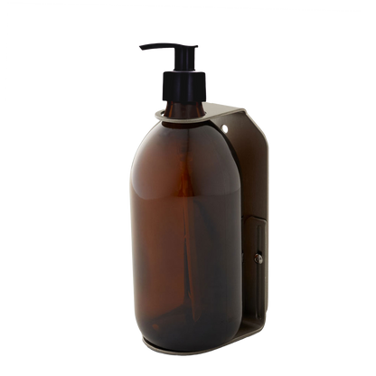 Nickel Single Wall Mounted Soap Dispenser