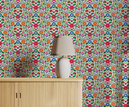 Bobbi Beck Nolita Otomi Floral Wallpaper