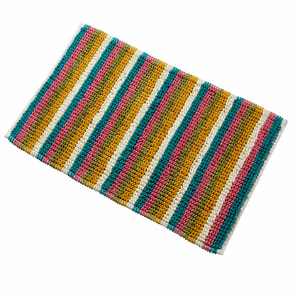 Olivia Rocco Padstow Stripe Bath Mat 50 x 80 cm