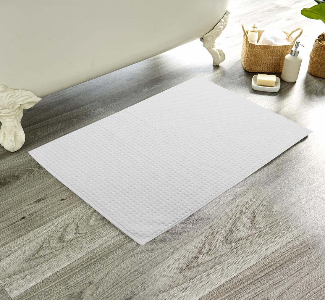 Olivia Rocco Deep Pile Cotton Bath Mat 50 x 80 cm
