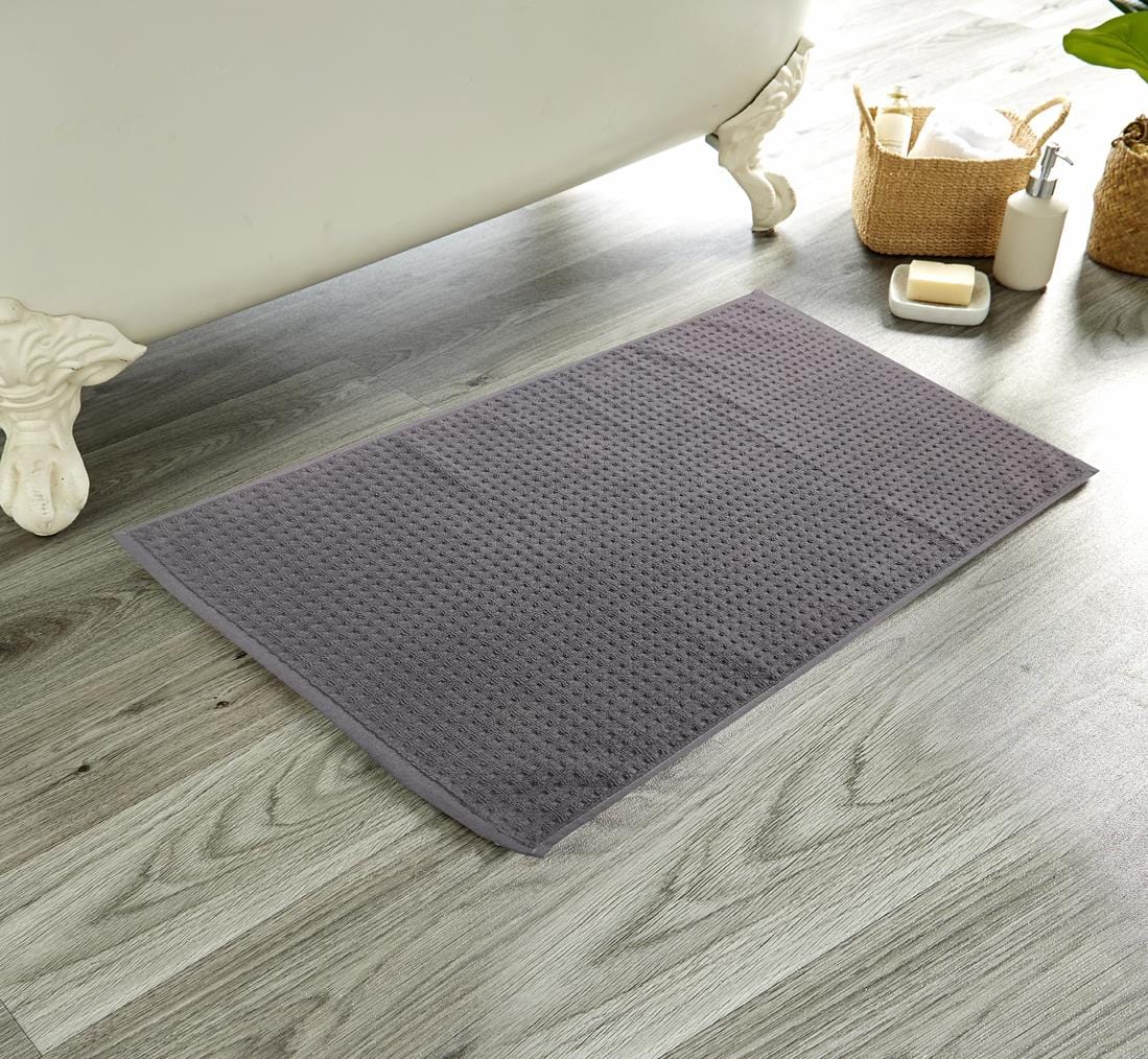 Olivia Rocco Deep Pile Cotton Bath Mat 50 x 80 cm