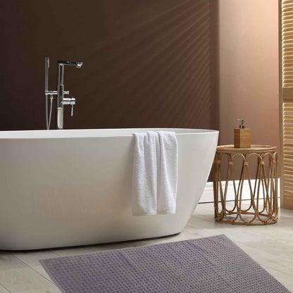 Olivia Rocco Cotton Pile Bath Mat Set of 3 – 50 x 80 cm