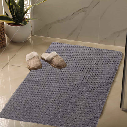 Olivia Rocco Cotton Pile Bath Mat Set of 3 – 50 x 80 cm