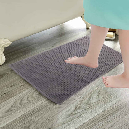 Olivia Rocco Cotton Pile Bath Mat Set of 3 – 50 x 80 cm