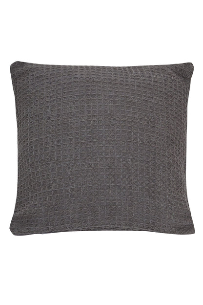 Olivia Rocco Lisbon Handwoven Honeycomb Cotton Cushion Cover