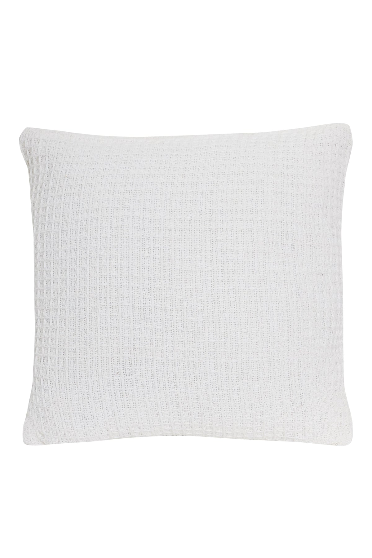 Olivia Rocco Lisbon Handwoven Honeycomb Cotton Cushion Cover