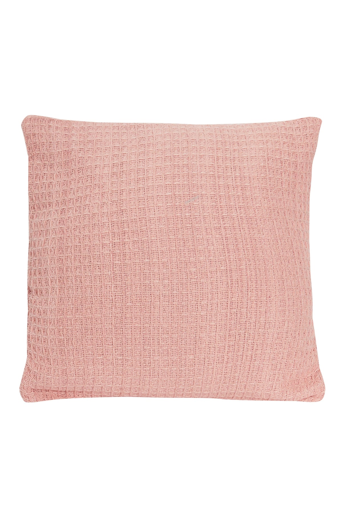 Olivia Rocco Lisbon Handwoven Honeycomb Cotton Cushion Cover