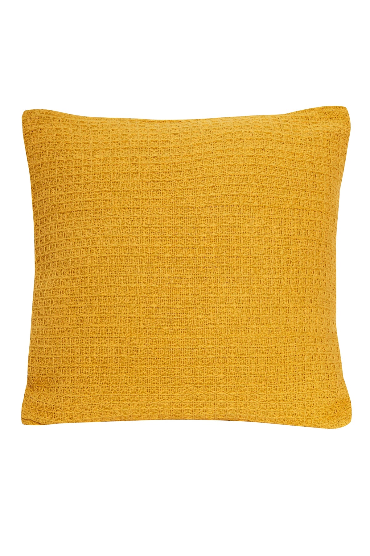 Olivia Rocco Lisbon Handwoven Honeycomb Cotton Cushion Cover