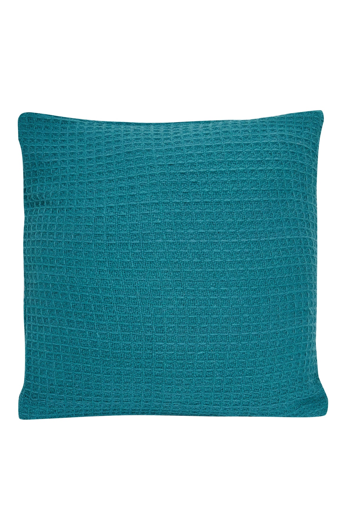 Olivia Rocco Lisbon Handwoven Honeycomb Cotton Cushion Cover