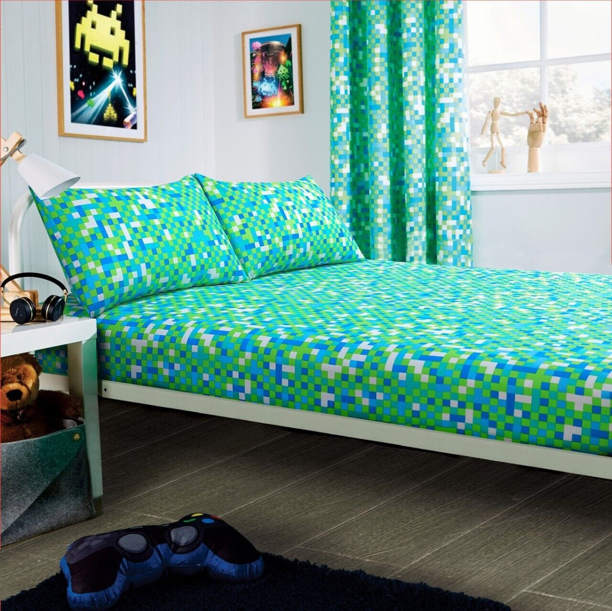 Olivia Rocco Kids Gamer Microfibre Duvet Cover Set