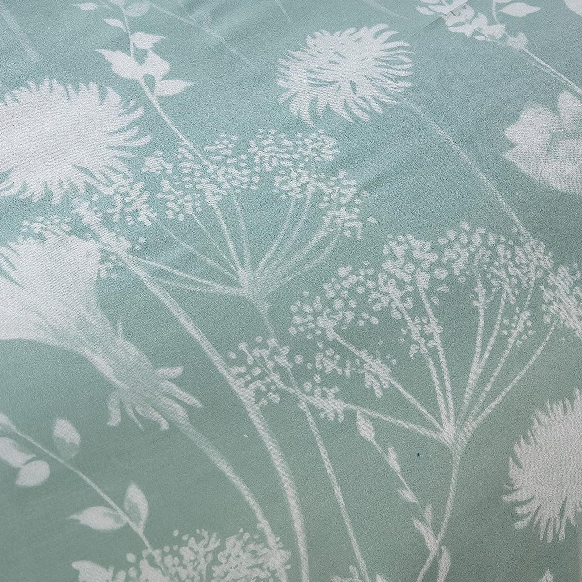 Olivia Rocco Meadow Sage Green Reversible Quilted Duvet Cover Set
