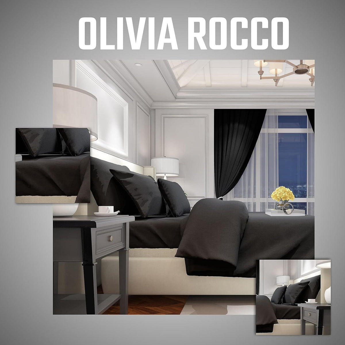 Olivia Rocco Brushed Cotton Flannelette Fitted Sheet 30 cm Deep