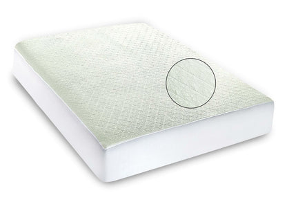 Olivia Rocco Bamboo Quilted Waterproof Mattress Protector 30 cm Deep