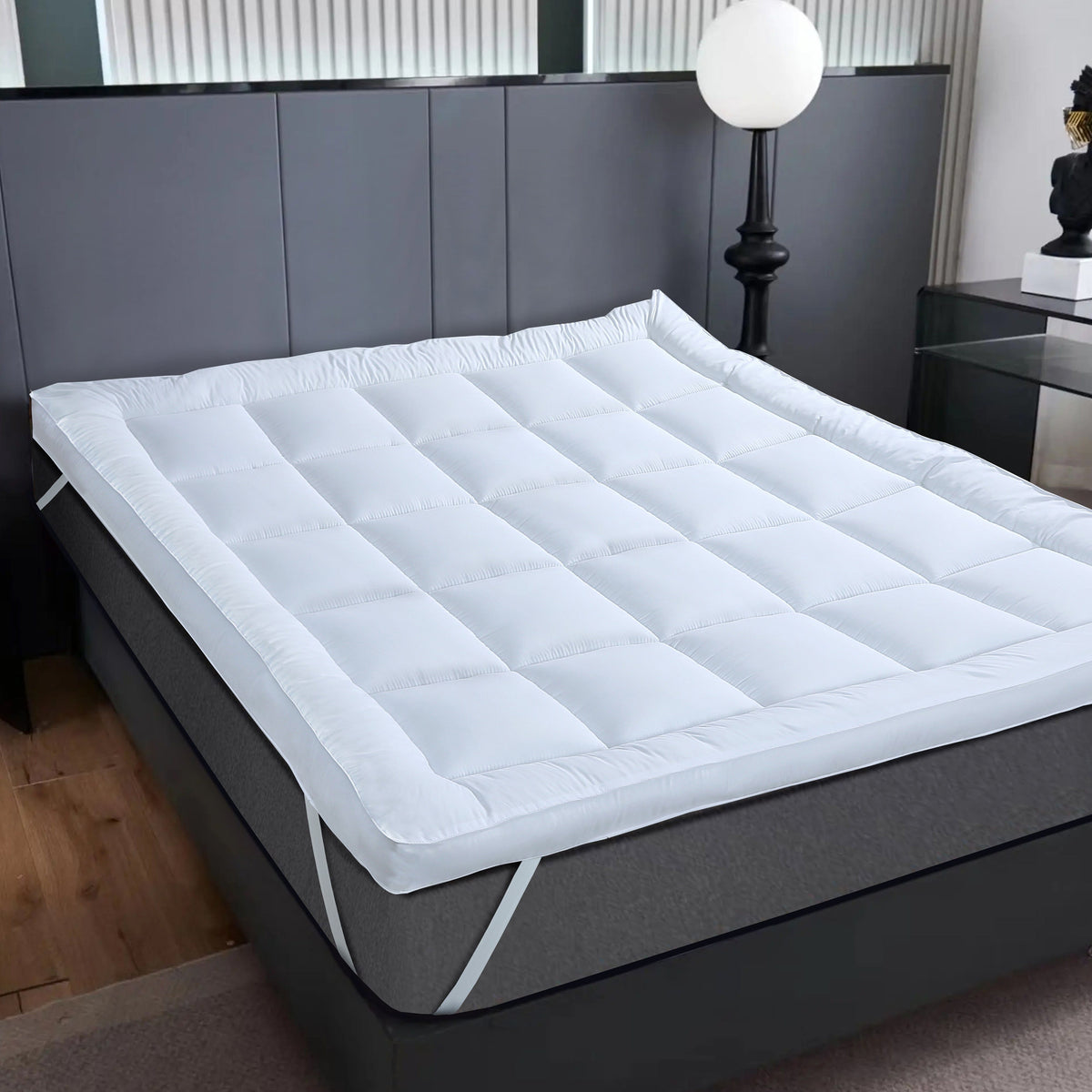 Olivia Rocco Hypoallergenic Microfibre Mattress Topper