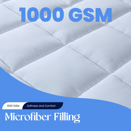 Olivia Rocco Hypoallergenic Microfibre Mattress Topper