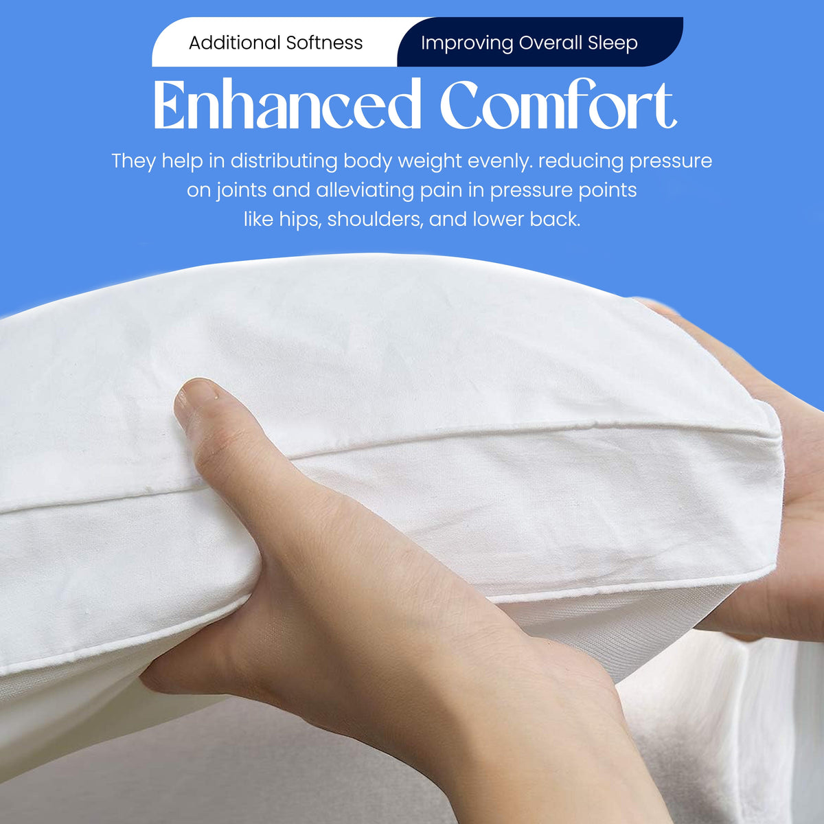 Olivia Rocco Hypoallergenic Microfibre Mattress Topper