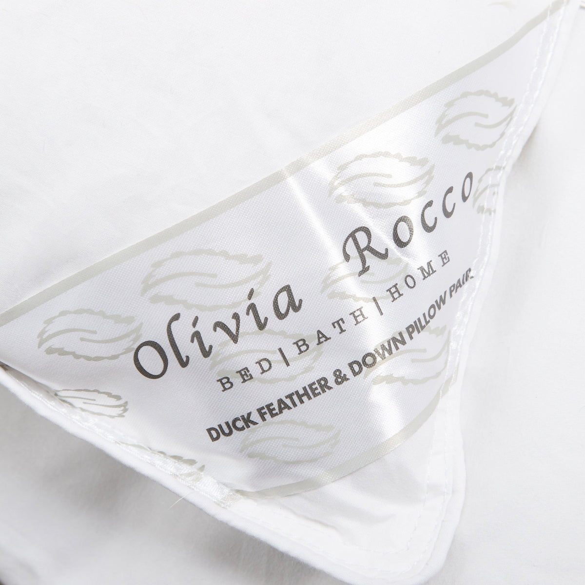 Olivia Rocco Duck Feather Pillows 50 x 75 cm Pack of 2