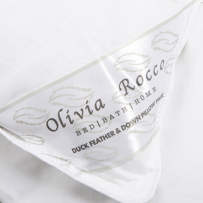 Olivia Rocco Duck Feather Pillows 50 x 75 cm Pack of 2