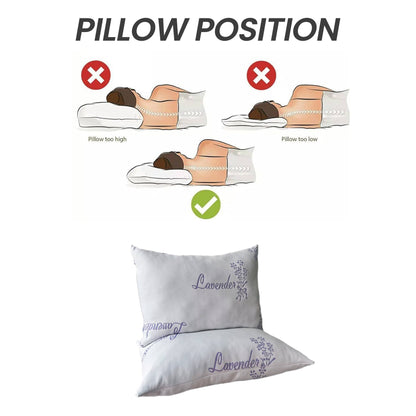 Olivia Rocco Lavender Infused Hotel Pillow Medium Support 50 x 75 cm