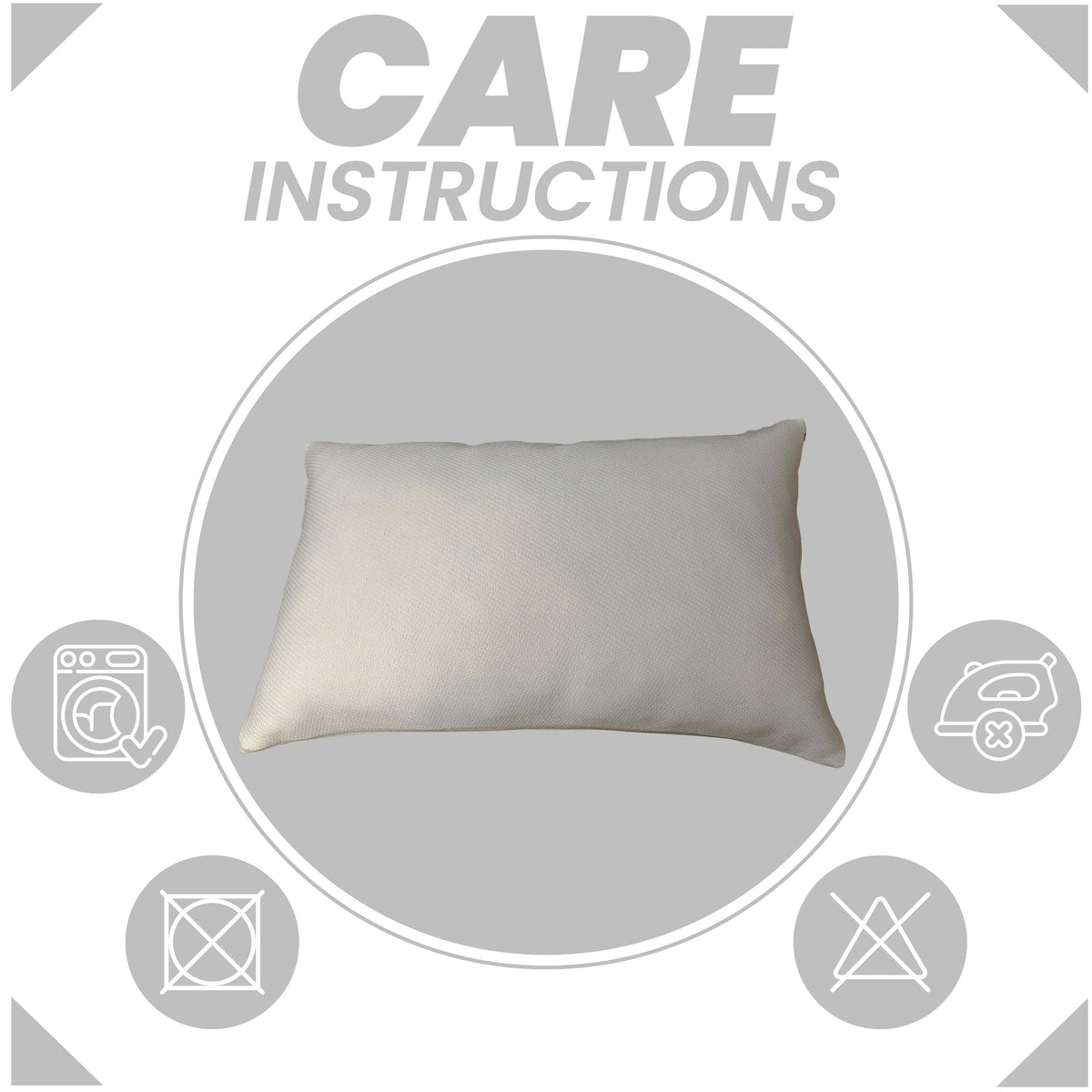 Olivia Rocco Memory Foam & Fibre Pillow Medium Support 50 x 75 cm
