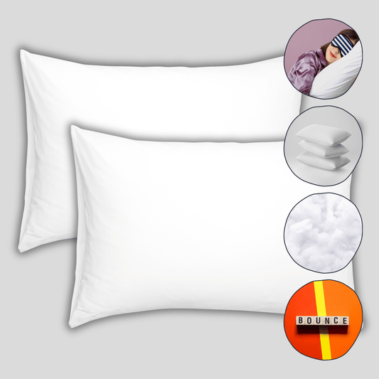 Olivia Rocco Super Bounce Back Fibre Pillows Pack of 2