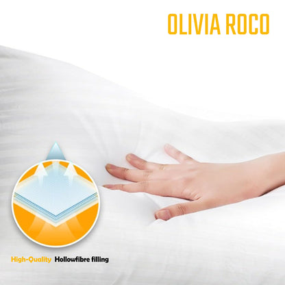 Olivia Rocco Hollowfibre Hotel Pillows Pack of 2