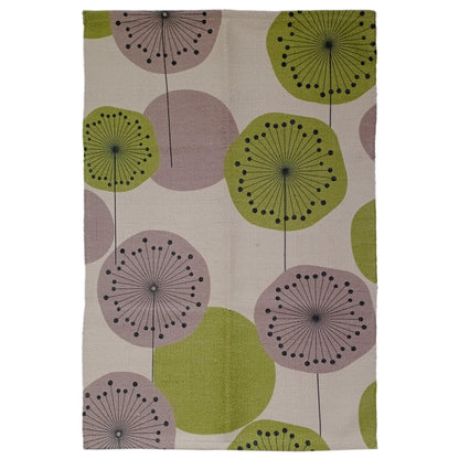 Olivia Rocco Flor Printed Non-Slip Rug