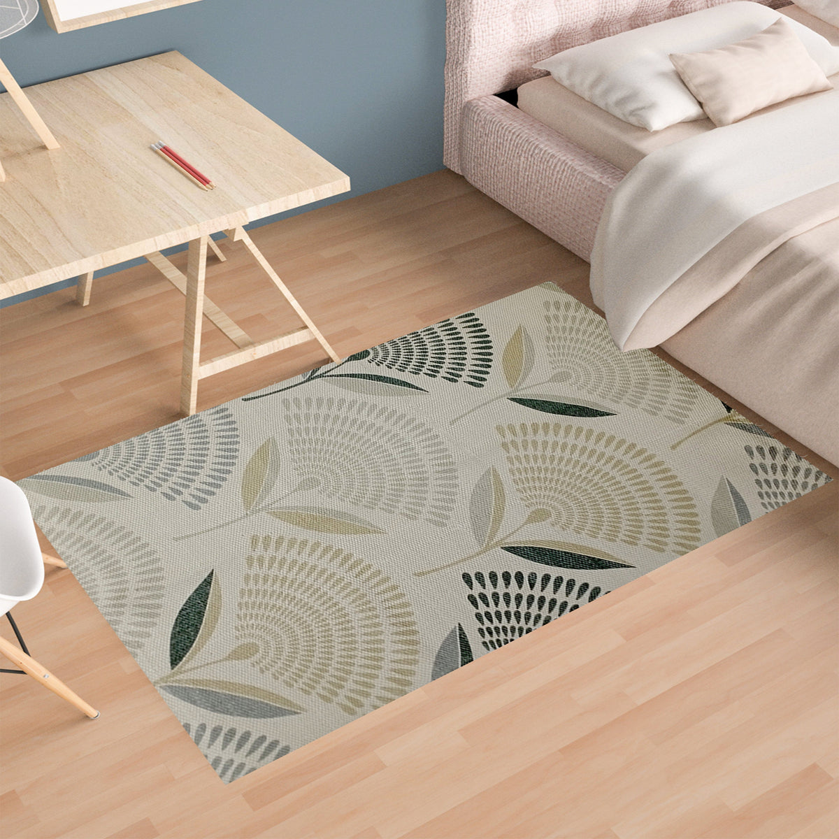 Olivia Rocco Linnea Printed Non-Slip Rug