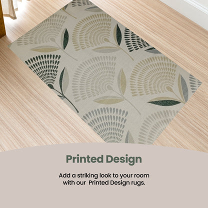 Olivia Rocco Linnea Printed Non-Slip Rug
