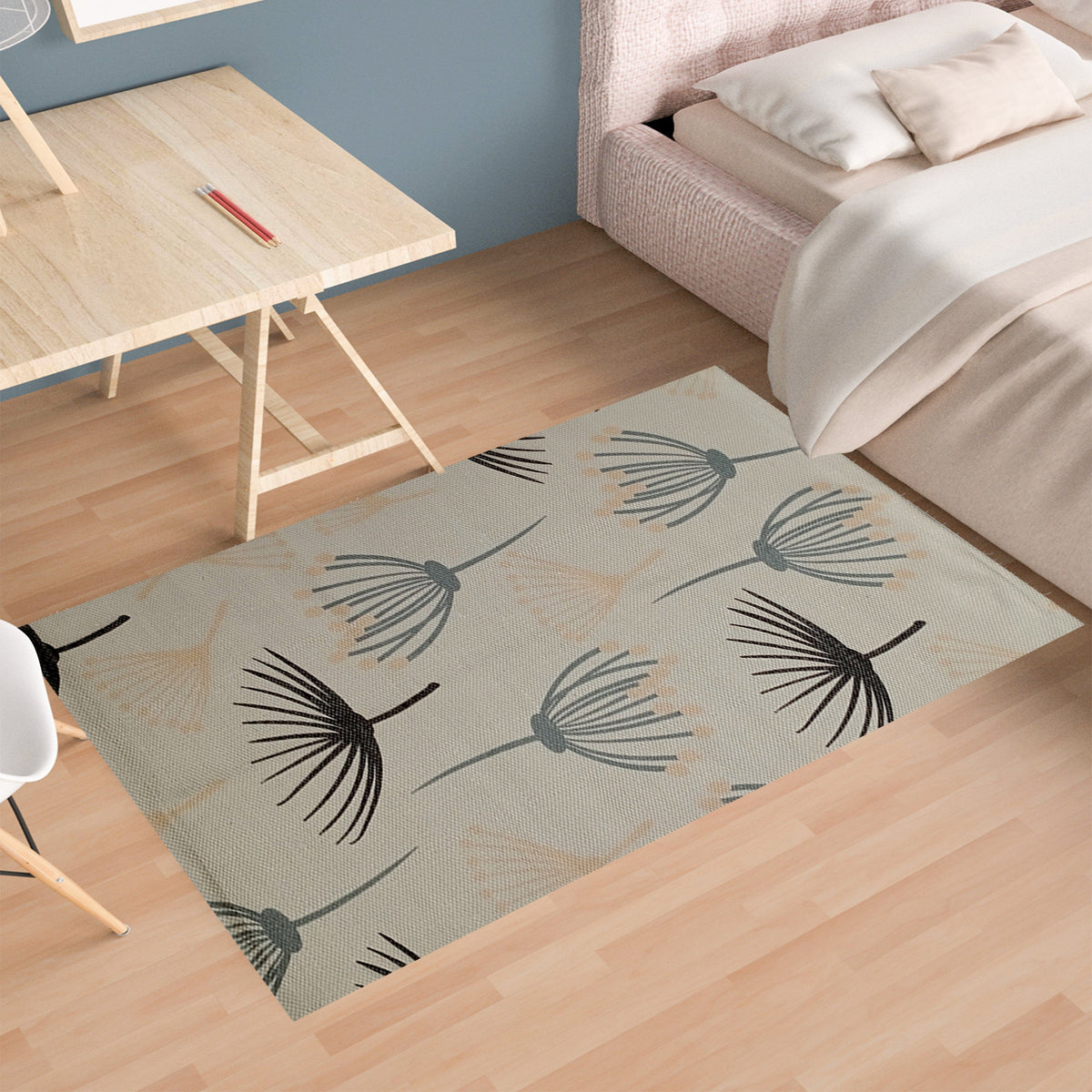 Olivia Rocco Nina Printed Non-Slip Rug