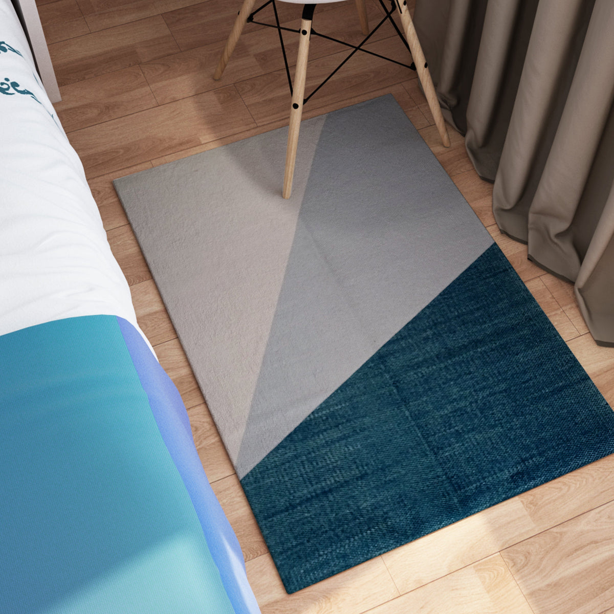 Olivia Rocco Oslo Printed Non-Slip Rug