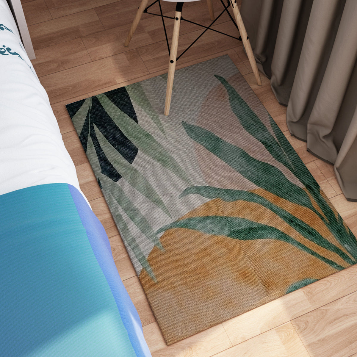Olivia Rocco Sabine Printed Non-Slip Rug