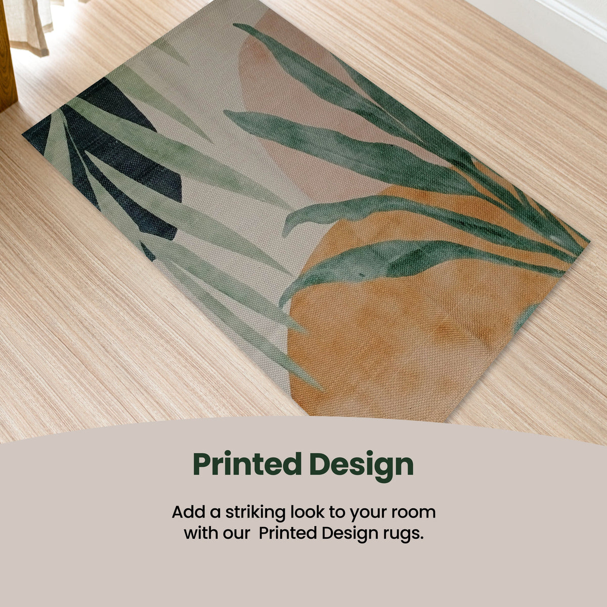 Olivia Rocco Sabine Printed Non-Slip Rug