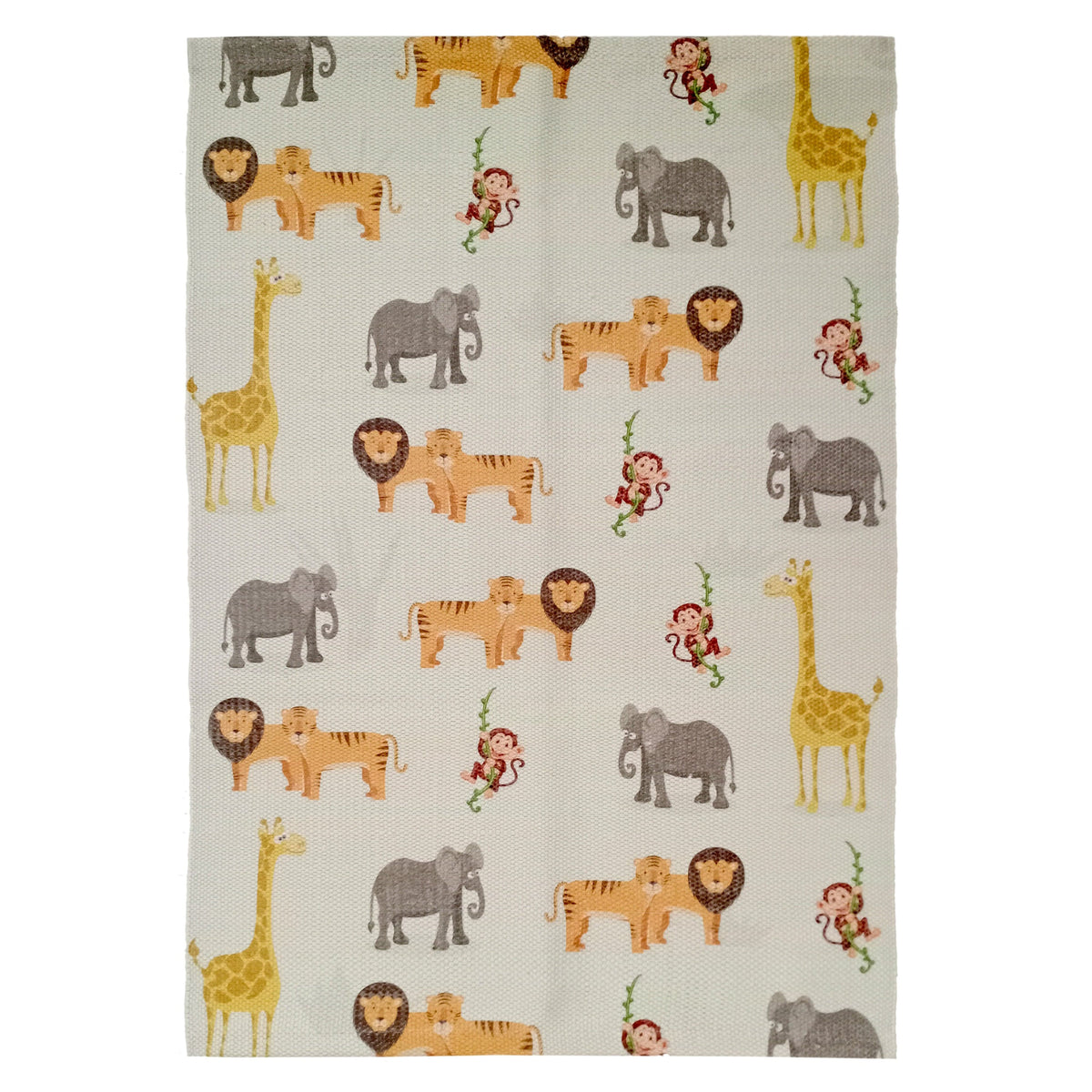 Olivia Rocco Safari Animal Print Non-Slip Rug 60 x 90 cm