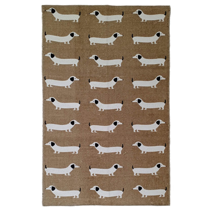 Olivia Rocco Sausage Dog Non-Slip Rug 60 x 90 cm