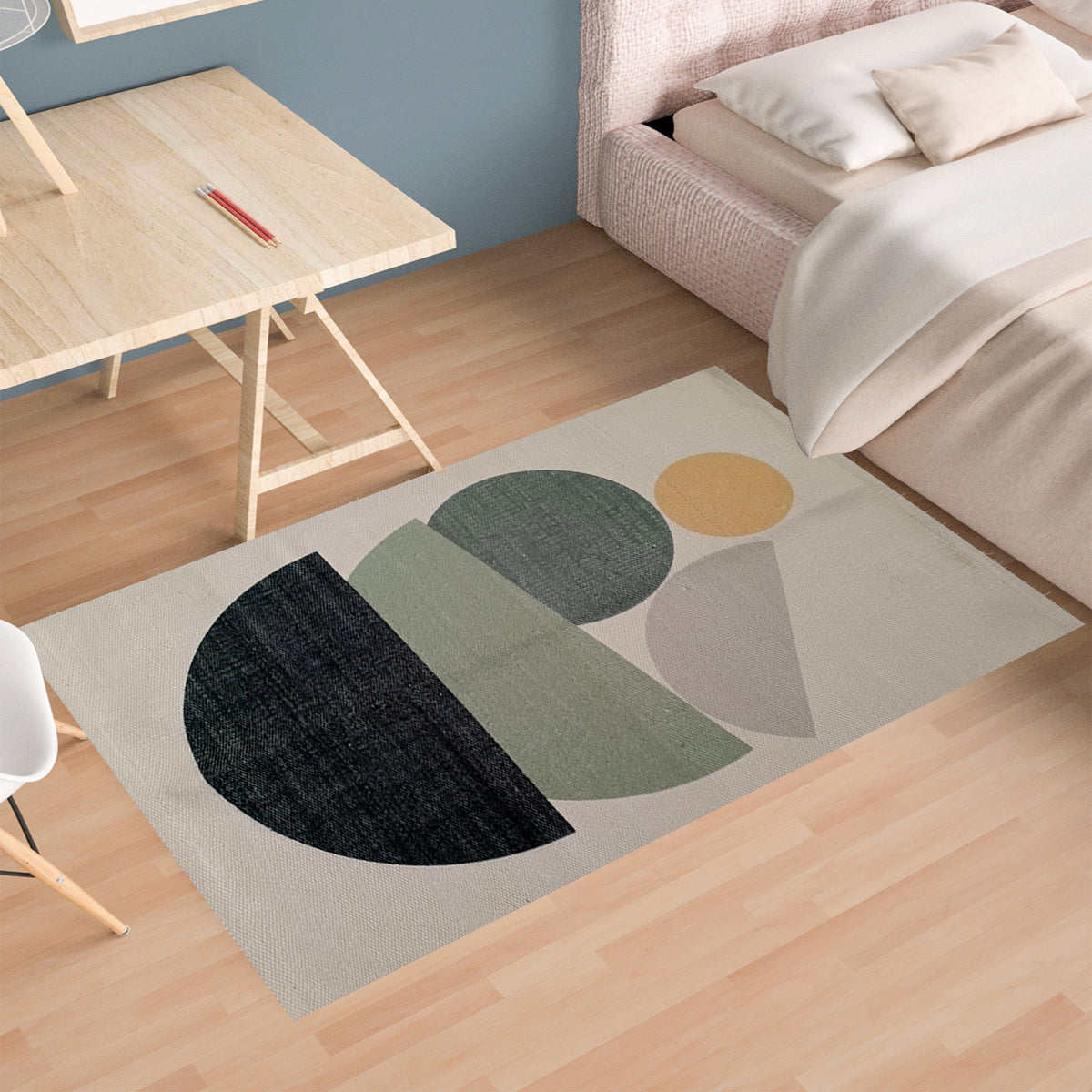 Olivia Rocco Tokyo Printed Non-Slip Rug