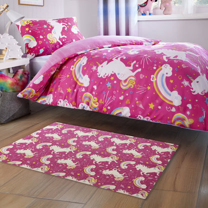 Olivia Rocco Unicorn Non-Slip Rug 60 x 90 cm