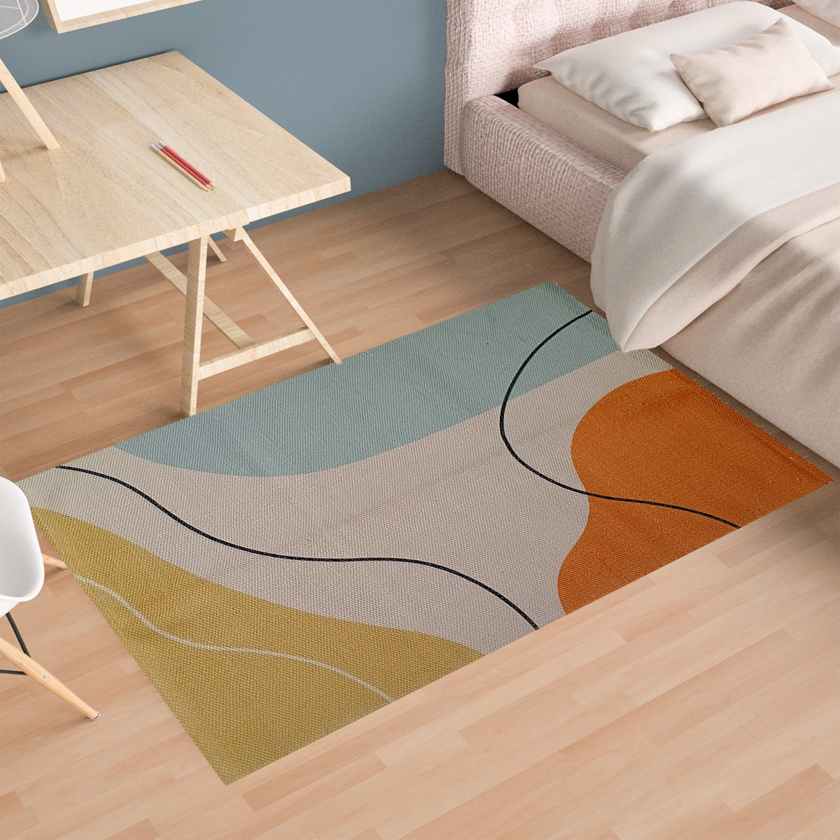 Olivia Rocco Venus Printed Non-Slip Rug