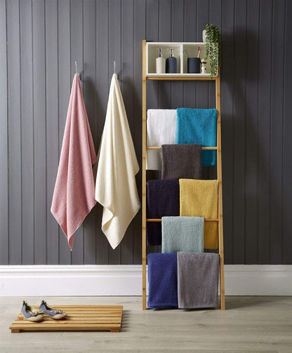 Olivia Rocco Indus Valley Cotton Bath Sheets Pack of 4 – 80 x 140 cm