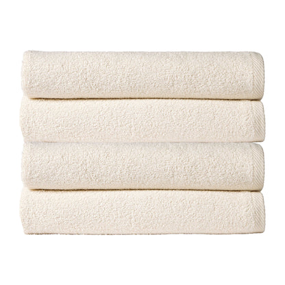 Olivia Rocco Indus Valley Cotton Bath Sheets Pack of 4 – 80 x 140 cm