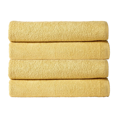 Olivia Rocco Indus Valley Cotton Bath Sheets Pack of 4 – 80 x 140 cm