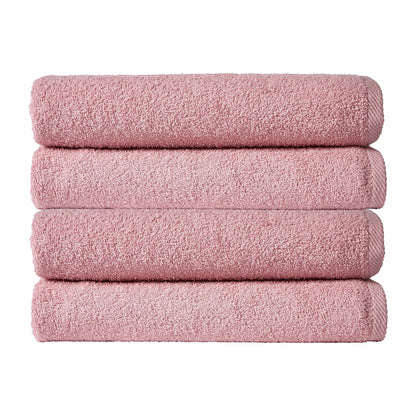 Olivia Rocco Indus Valley Cotton Bath Sheets Pack of 4 – 80 x 140 cm