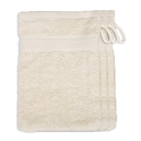 Eco Bath London Organic Cotton Bath Mitt - Pack of 3, Ultra Soft and Hypoallergenic