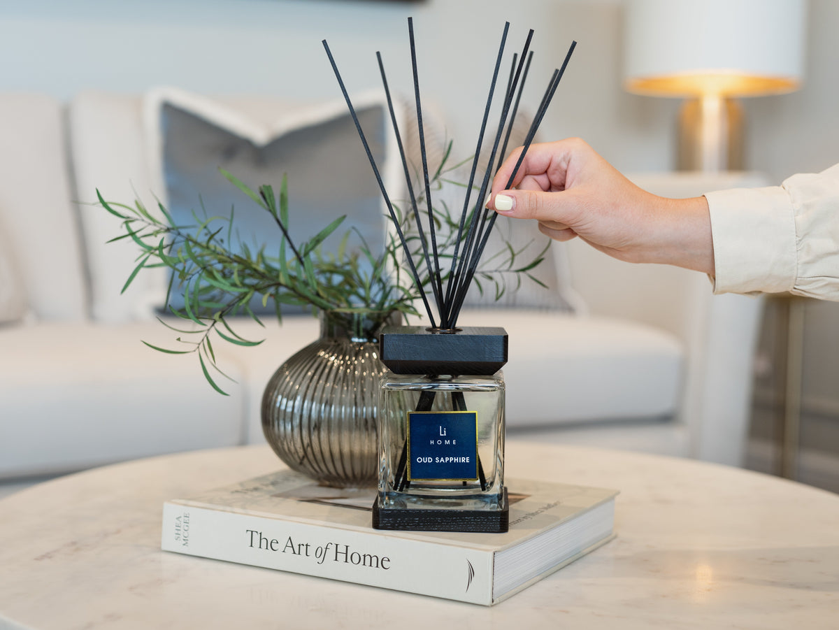 Lifestyle Home Collection Oud Sapphire Square Reed Diffuser