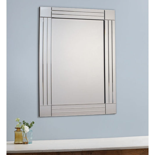 Pagazzi Fairmont Silver Wall Mirror 70 x 100 cm