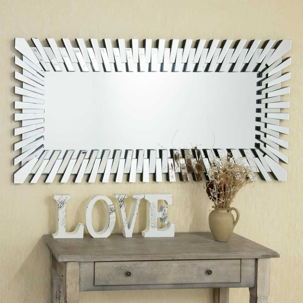 Pagazzi Oakley Silver Wall Mirror 79 x 170 cm