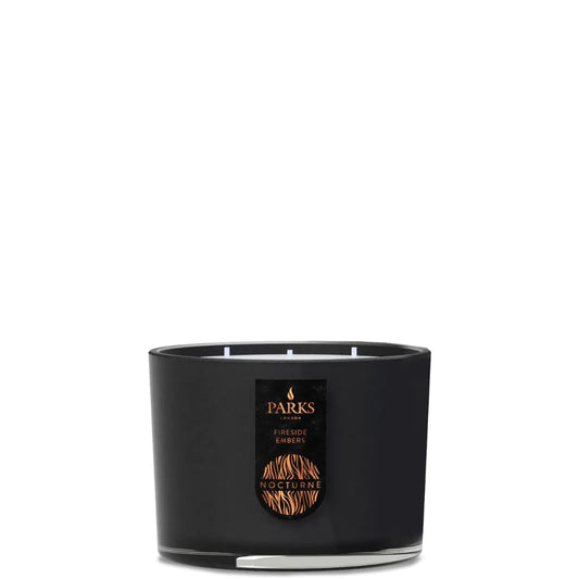 FIRESIDE EMBERS 3 WICK SCENTED CANDLE 350G